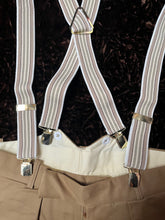 Load image into Gallery viewer, Clip-on Trouser Braces (Fawn-Grey)