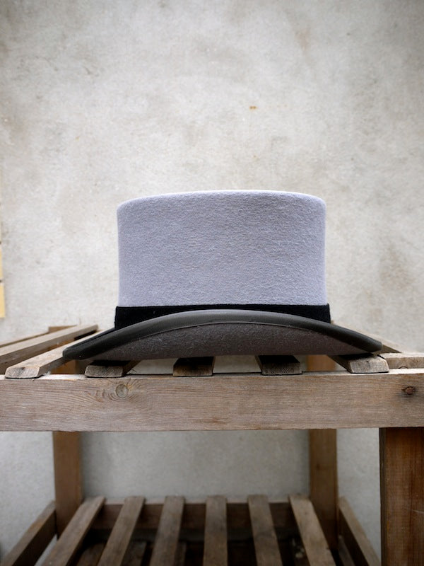 Grey outlet ascot hat