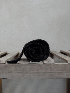 Silk Knit Tie (Black)