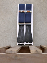 Load image into Gallery viewer, Trouser Braces (Navy)