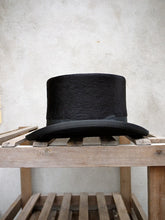 Load image into Gallery viewer, Edwardian Top Hat (Black)