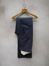 Load image into Gallery viewer, Fishtail Trousers | Cotton Drill (Navy)