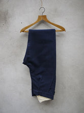 Load image into Gallery viewer, Fishtail Trousers | Moleskin (Navy)