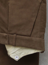 Load image into Gallery viewer, Fishtail Trousers | Moleskin (Tan)