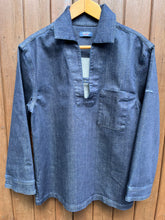 Load image into Gallery viewer, Denim Fisherman's smock by Saint James 'Teddy'