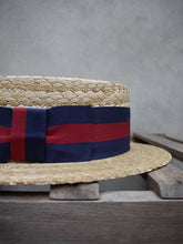 Load image into Gallery viewer, Guards Straw Boater Hat