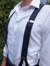 Load image into Gallery viewer, Trouser Braces (Navy)