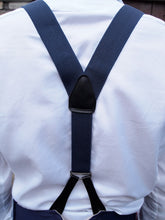 Load image into Gallery viewer, Trouser Braces (Navy)