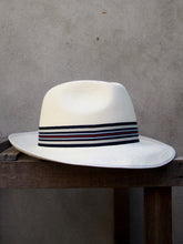 Load image into Gallery viewer, Superfine Regimental Panama Hat 'Home Counties'