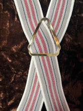 Load image into Gallery viewer, Clip-on Trouser Braces (Red-Grey)