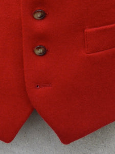 Wool Waistcoat (Poppy)