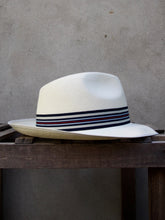 Load image into Gallery viewer, Superfine Regimental Panama Hat 'Home Counties'