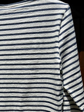 Load image into Gallery viewer, Linen Breton Top | Minquiers (Cream / Navy) by Saint James