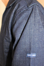 Load image into Gallery viewer, Denim Fisherman's Smock | Teddy (Blue)