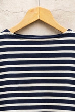 Load image into Gallery viewer, Breton Top | Guildo RA (Navy) by Saint James