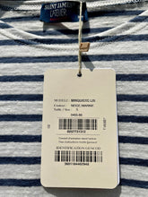 Load image into Gallery viewer, Linen Breton Top | Minquiers (Cream / Navy) by Saint James