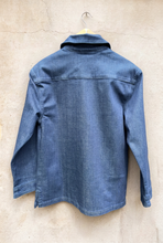 Load image into Gallery viewer, Denim Fisherman's Smock | Teddy (Blue)