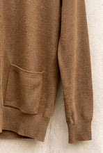 Load image into Gallery viewer, Wool Cardigan | Guingamp (Brown)