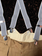 Load image into Gallery viewer, Clip-on Trouser Braces (Blue-Grey)