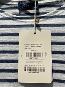 Minquiers Linen Cream/navy colourway