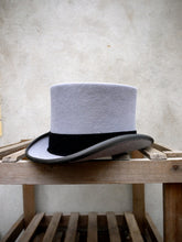 Load image into Gallery viewer, Ascot Morning Top Hat (Grey)