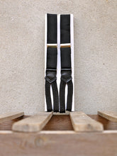 Load image into Gallery viewer, Trouser Slim Braces (Black)