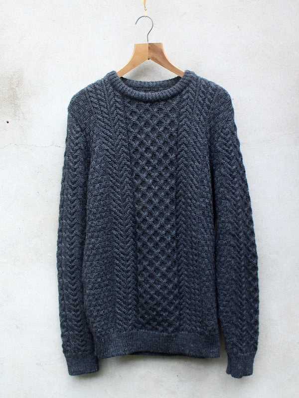 Cable Knit Jumper (Grey)