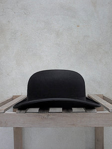 Black Fur-Felt Bowler Hat