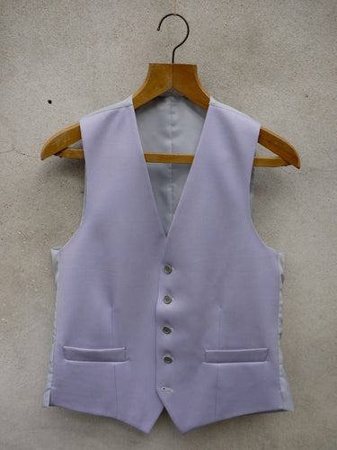 Morning Waistcoat | Single Breasted (Grey)