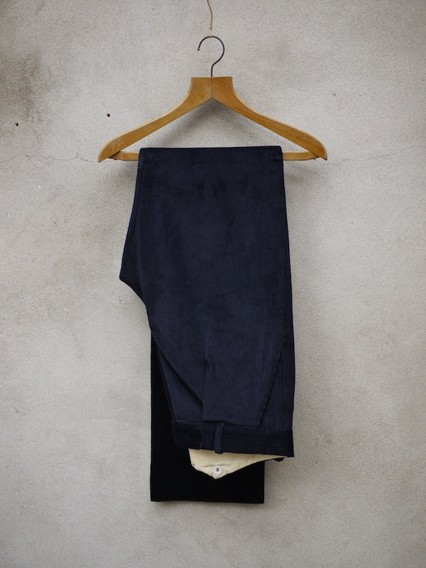 Fishtail Trousers | Corduroy (Navy)