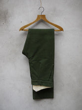Load image into Gallery viewer, Fishtail Trousers | Moleskin (Olive)
