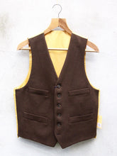 Load image into Gallery viewer, Wool Waistcoat (Chestnut Brown)