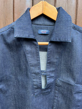 Load image into Gallery viewer, Denim Fisherman&#39;s smock by Saint James &#39;Teddy&#39;