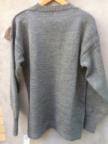 Guernsey Jumper (Steel Grey)