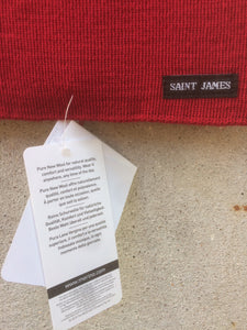 Woolly Knit Scarf (Red)