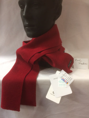 Woolly Knit Scarf (Red)