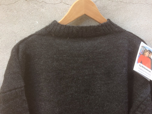 Guernsey Jumper (Charcoal Grey)