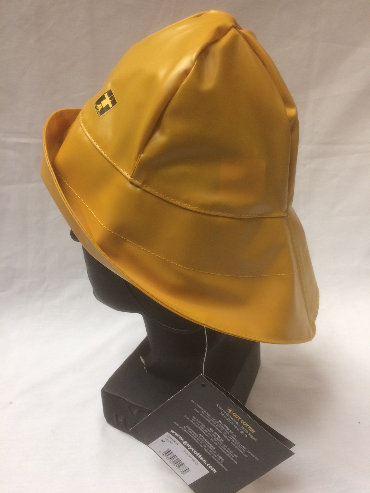 Suroit West Sou-Wester all weather Hat (Yellow) by Guy Cotten
