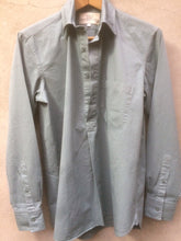 Load image into Gallery viewer, Work Shirt (Soft Sky) 100% Cotton Pullover work shirt &#39;Vintage Pattern&#39;