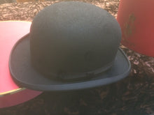 Load image into Gallery viewer, Black Christys&#39; Devon Fur-Felt Bowler Hat