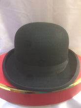 Load image into Gallery viewer, Black Christys&#39; Devon Fur-Felt Bowler Hat