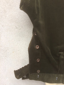 Fishtail Trousers | Corduroy (Olive)
