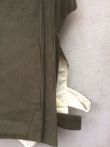 Fishtail Trousers | Corduroy (Olive)