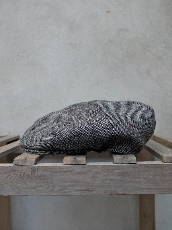 Tweed Flat Cap (Grey) Olney Headwear – tailsandtheunexpected