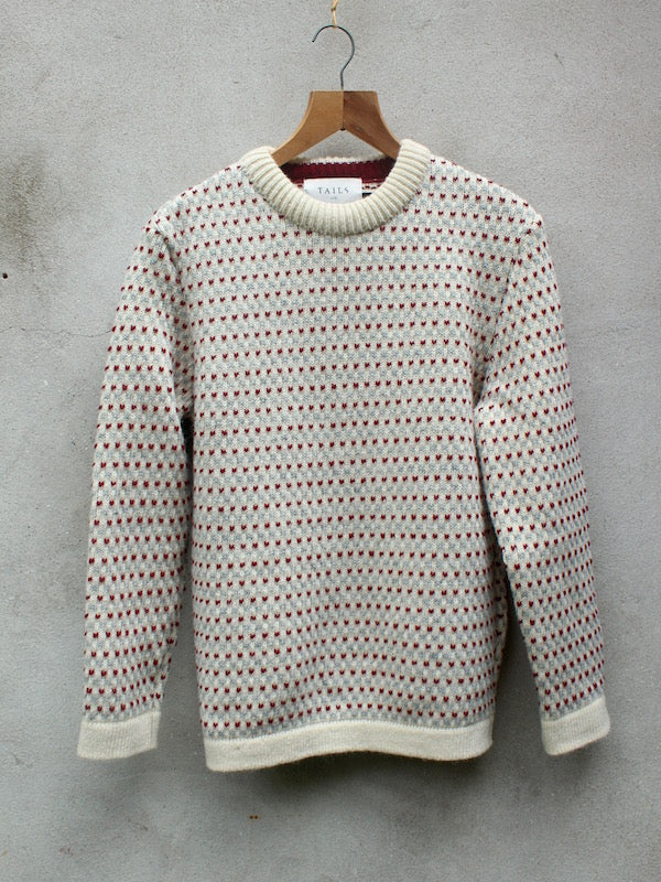 Norwegian birdseye sweater top