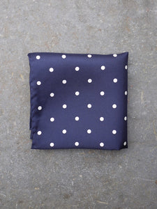 Pocket Square | Polka Dot (Navy)