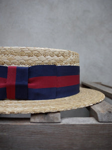Guards Straw Boater Hat