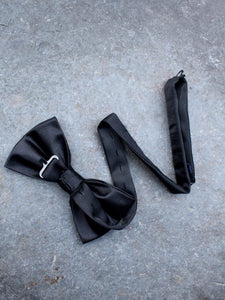 Formal Silk Bow Tie (Black)