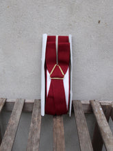 Load image into Gallery viewer, Trouser Braces | Wide Clip-on (Wine Red)