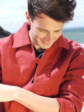 Load image into Gallery viewer, Fishermans Smock | Nemo II (Brick Red)